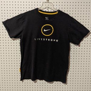 LIVESTRONG T-SHIRT Nike Large 100% Cotton